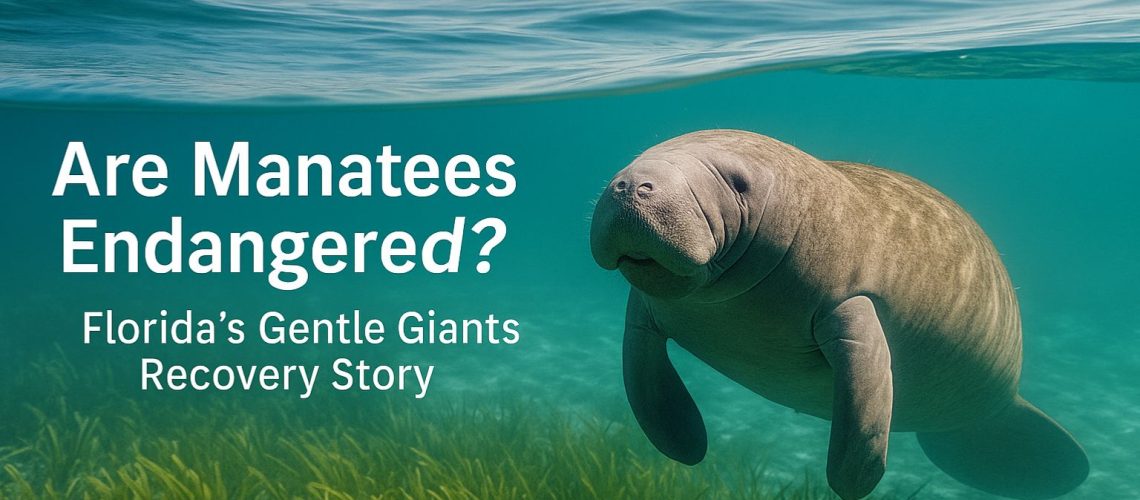 Featured Image Are Manatees Endgangered